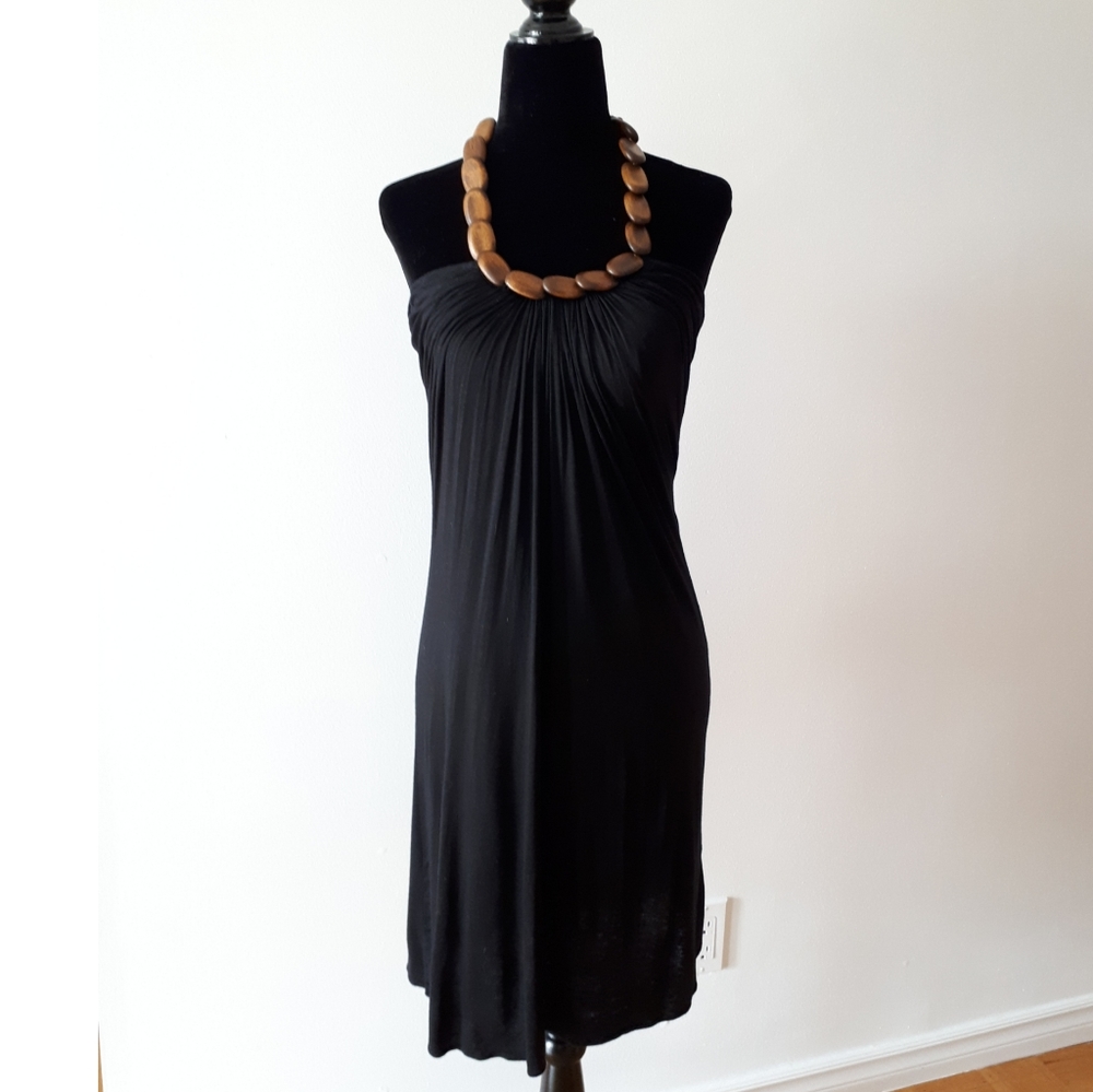 Forever21 Beaded Halter Dress